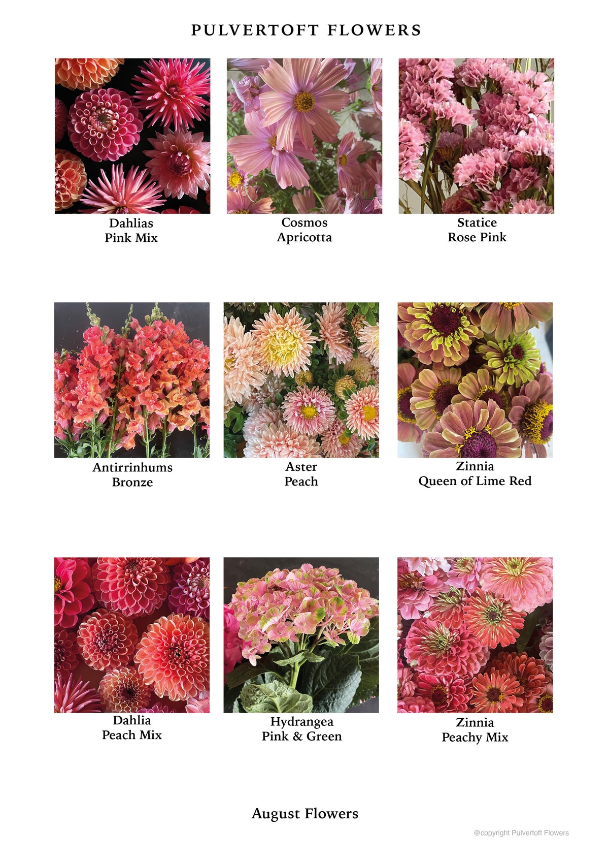 A Year in Flowers 2026 - the printed edition